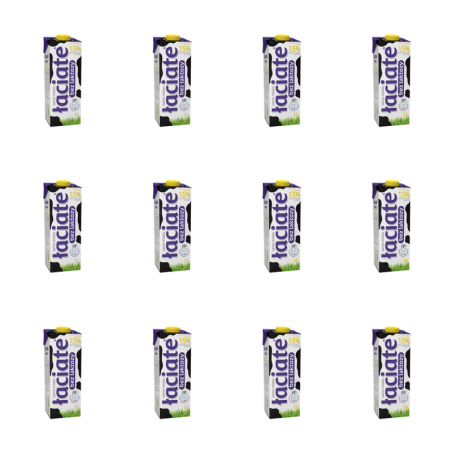 Mleko UHT Łaciate 1,5% bez laktozy 1L X12