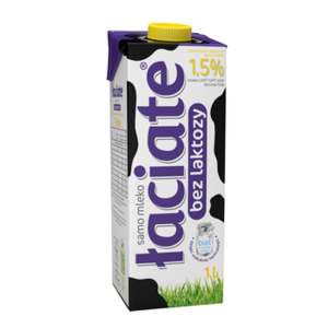 Mleko UHT Łaciate 1,5% bez laktozy 1L X12