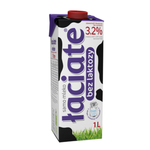 Mleko UHT Łaciate 3,2% bez laktozy 1L X12