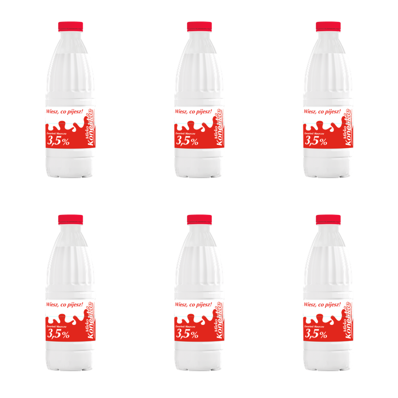Polmlek Mleko koneckie 3,5% 1l X6