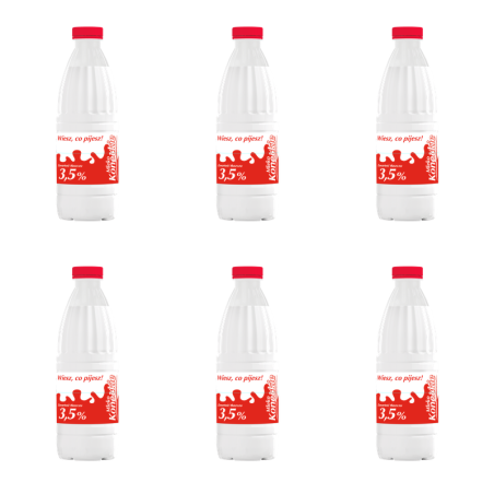 Polmlek Mleko koneckie 3,5% 1l X6