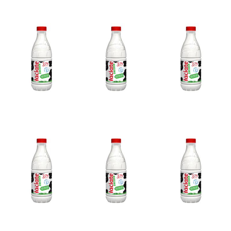 Mleko Łaciate 3,2% 1L butelka PET X6