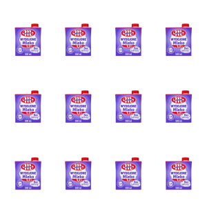 Mlekovita Mleko UHT Wydojone bez laktozy 3,2% tł. 500ml X12