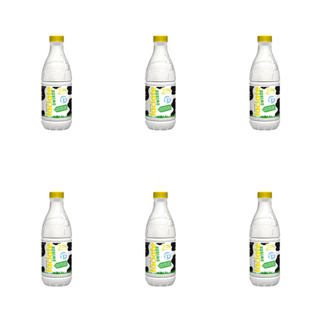 Mleko Łaciate 2% 1L butelka PET X6