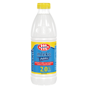 Mlekovita Mleko spożywcze Polskie 2% tłuszczu 1L X6
