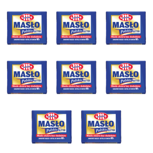 Mlekovita Masło Polskie ekstra 82% tł. 200g X8
