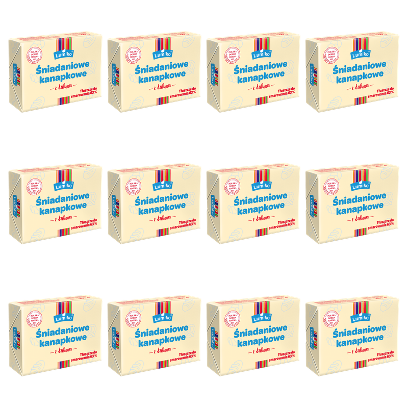 Lumiko Śniadaniowe kanapkowe 200 g X12