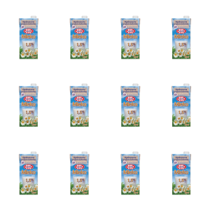 Mlekovita Mleko UHT 1,5% tłuszczu 1l X12