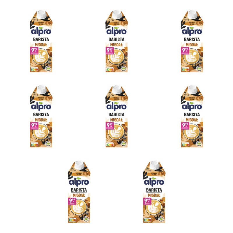 Alpro Migdałowe Barista 750ml X8