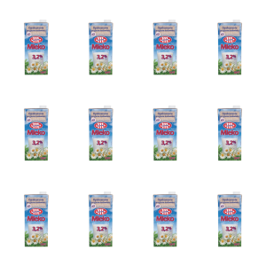 Mlekovita Mleko UHT 3,2% tłuszczu 1l X12