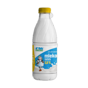 Mleko ROLMLECZ 2% butelka PET 1L X6