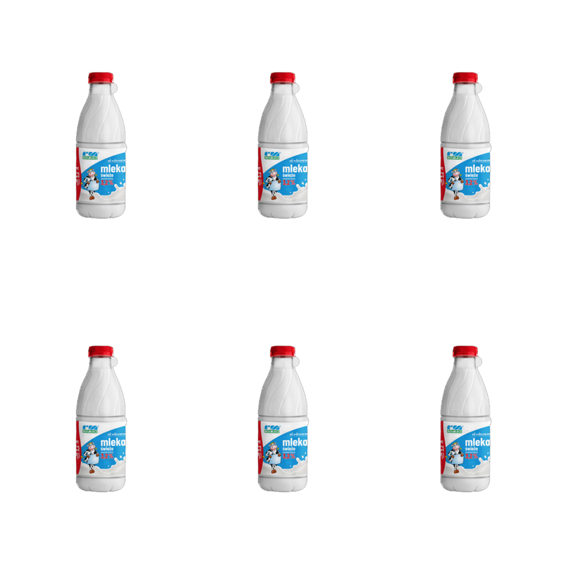 Mleko ROLMLECZ 3,2% butelka PET 1L X6