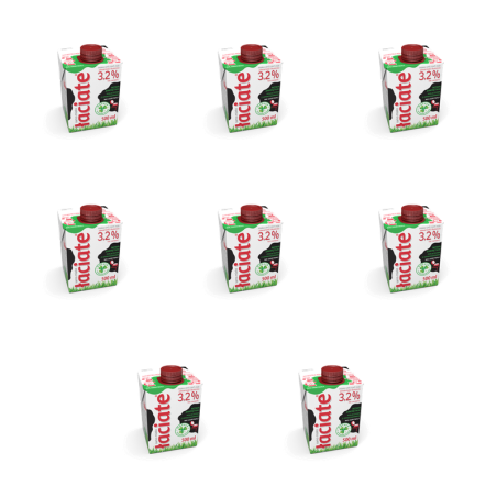 Mleko łaciate UHT 0,5L 3,2% X8