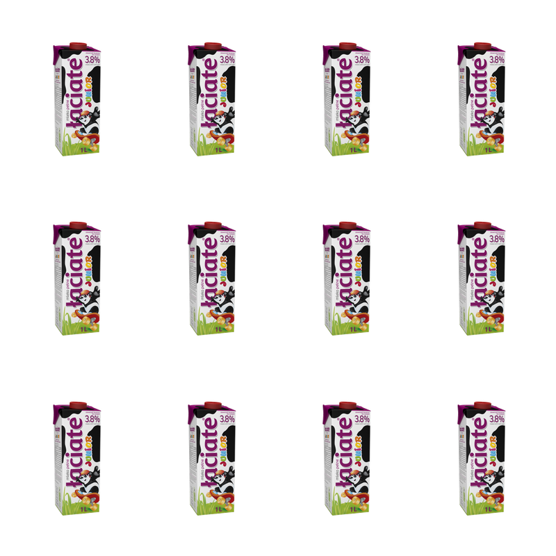 Mleko UHT Łaciate Junior 3,8% 1L X12