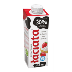 Śmietanka UHT Łaciata 30% 0,25L X18
