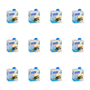 Spółdzielnia Mleczarska w Gostyniu. Mleko zagęszczone niesłodzone gostyńskie light 4% tłuszczu 500g X12