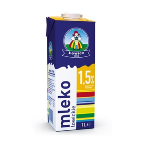 Mleko Łowickie Premium UHT 2% 1L Łowicz X12