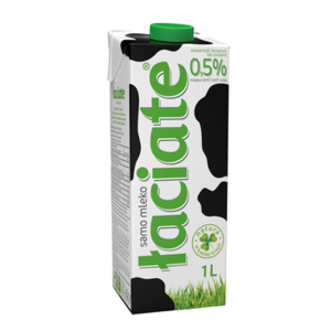 Mleko UHT łaciate 0,5% 1l X12