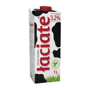 Mleko UHT Łaciate 3,2% , 1 l X12