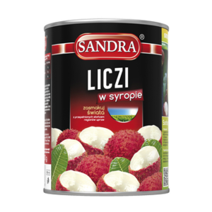 Liczi w syropie 565 g Sandra