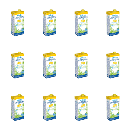 Mleko Zambrowskie UHT 1,5% 1L Mlekpol X12