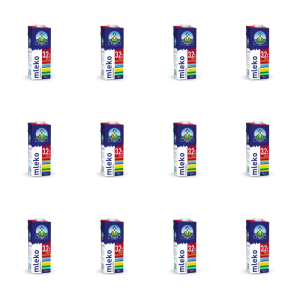 Mleko Łowickie Premium UHT 3,2% 1L Łowicz X12