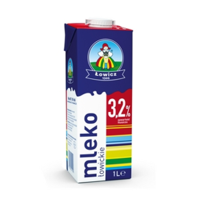 Mleko Łowickie Premium UHT 3,2% 1L Łowicz X12