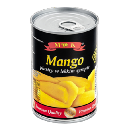 MK Mango plastry w lekkim syropie 425 g