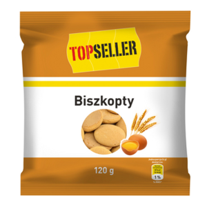 Topseller Biszkopty 120 g X20