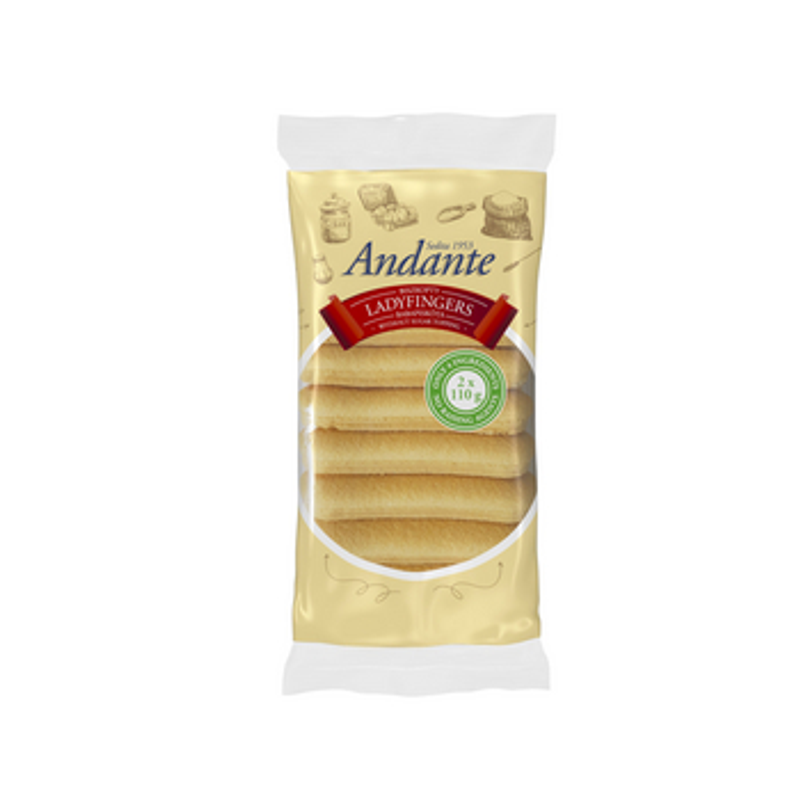 Andante biszkopty Ladyfingers 220g