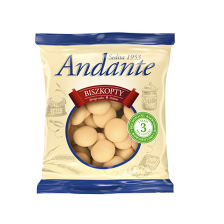 Andante Biszkopty 130 g