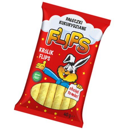 Flips Pałeczki Kukurydziane 40g Sante