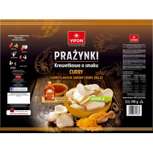 Prazynki krewetkowe Curry 100G VIFON