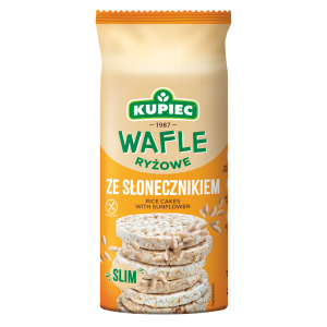 Kupiec wafle ryżowe ze słonecznikiem 90 g