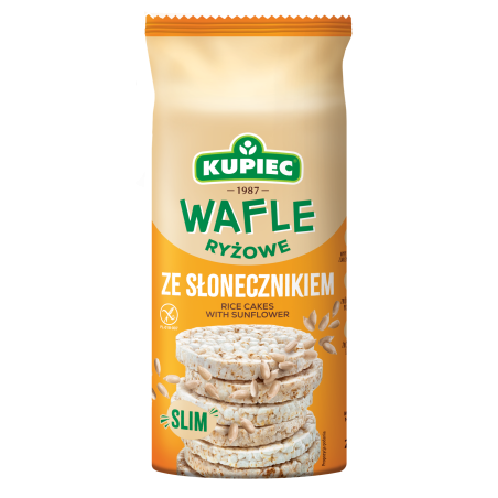 Kupiec wafle ryżowe ze słonecznikiem 90 g