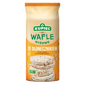 Kupiec wafle ryżowe ze słonecznikiem 90 g