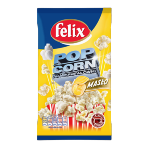 felix Popcorn do mikrofalówki masło 90 g