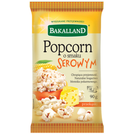 Popcorn serowy 90G Bakalland