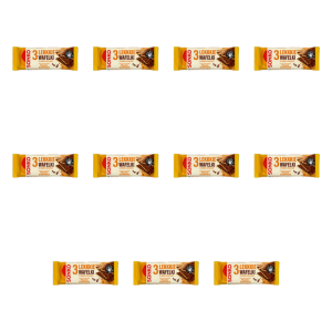 Sonko. 3 Lekkkie wafelki pełnoziarniste w czekoladzie 36 g. X11