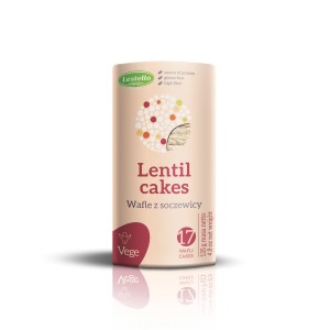Lestello wafle z soczewicy 135g X12