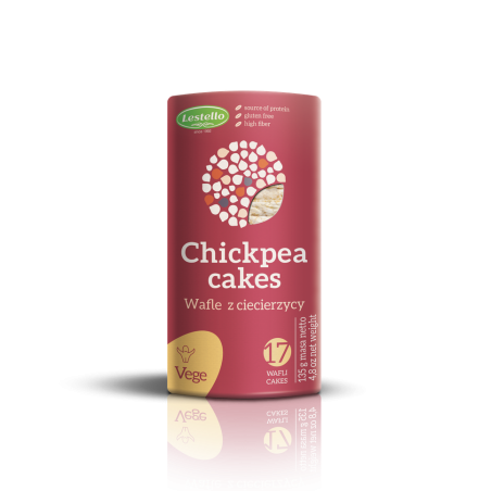 Lestello wafle z ciecierzycy 135g