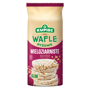 Kupiec wafle ryżowe wieloziarniste 90G