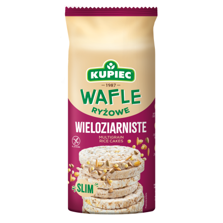 Kupiec wafle ryżowe wieloziarniste 90G
