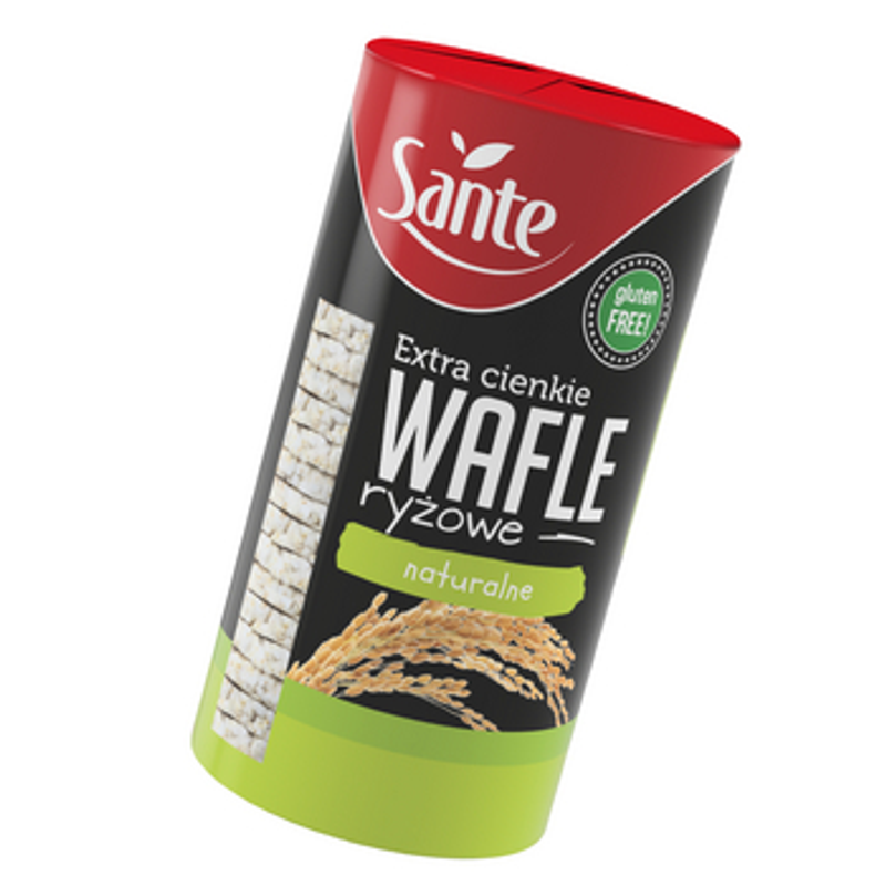 Extra Cienkie Wafle Ryżowe 110g Sante