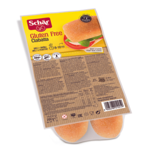 Bułki bezglutenowe Ciabatta 200g/SCHAR