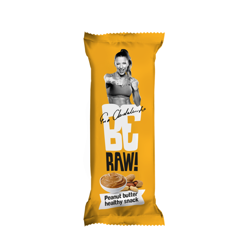 BeRAW Baton Energy Masło Orzechowe 40g