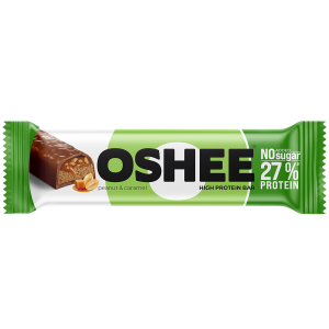 OSHEE baton proteinowy o smaku orzechowo-karmelowym 49g