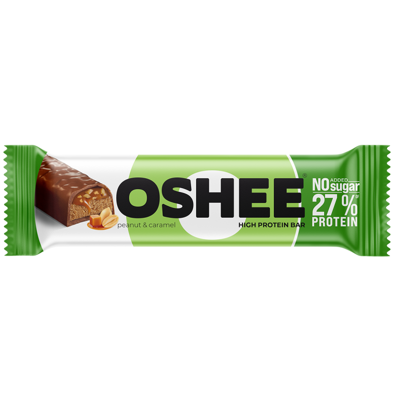 OSHEE baton proteinowy o smaku orzechowo-karmelowym 49g