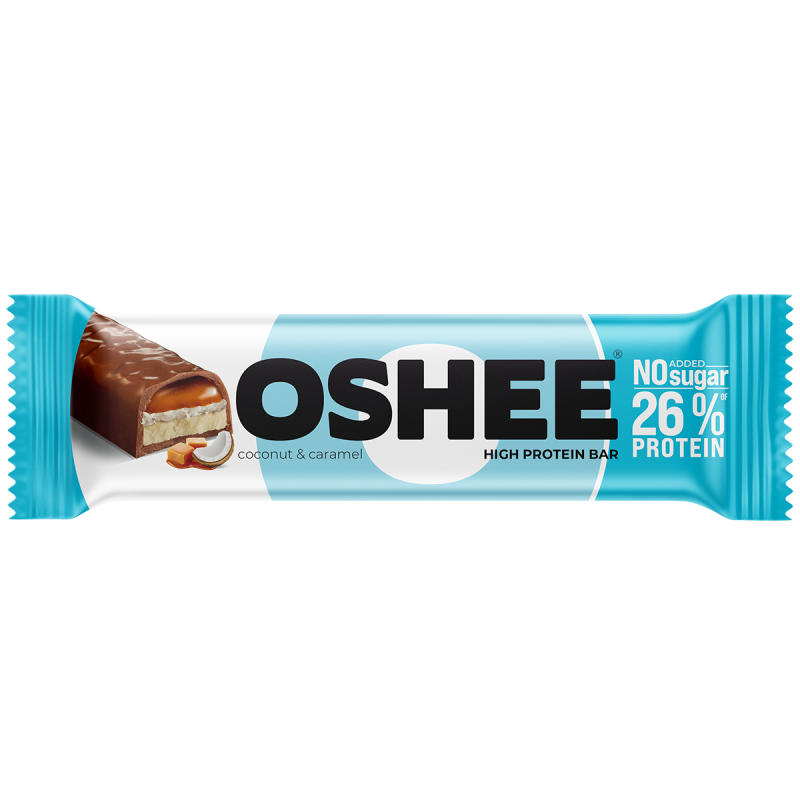 OSHEE baton proteinowy o smaku kokosowo-karmelowym 48g
