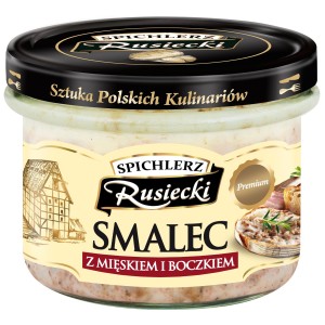 Spichlerz Rusiecki Smalec z mięskiem i boczkiem 160g